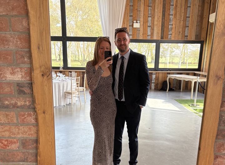 Wedding details flatlay