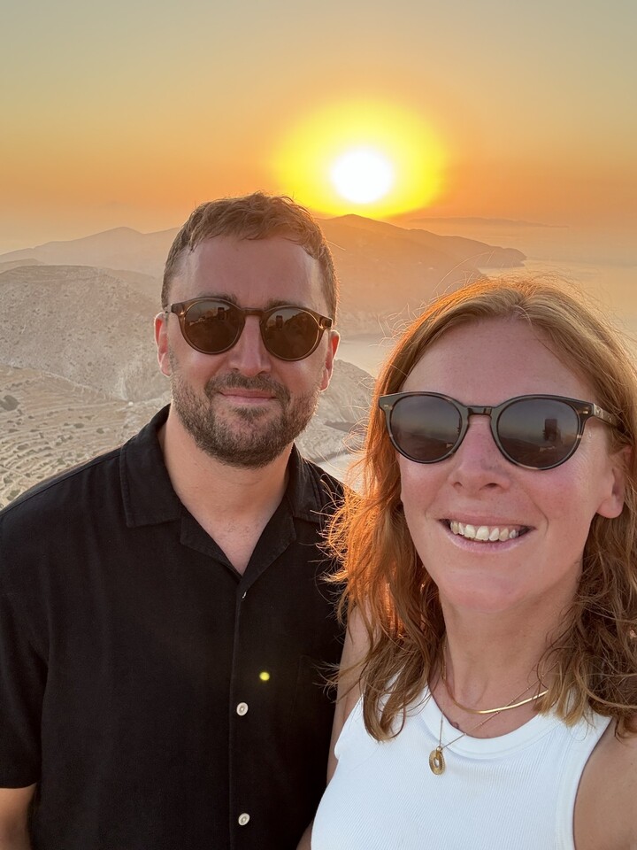 Wrapped gifts with ribbon